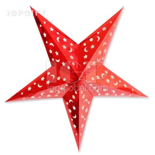 五角星紙燈籠