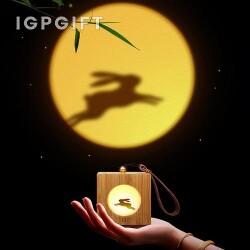 追光投影小夜燈