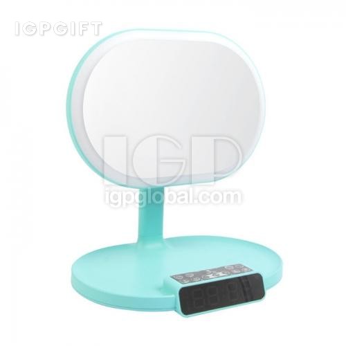 藍芽喇叭帶化妝鏡LED檯燈