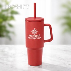 便捷冷飲真空保溫杯