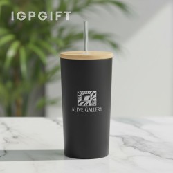 雙層真空隨行杯 - 17 盎司 - 激光雕刻版