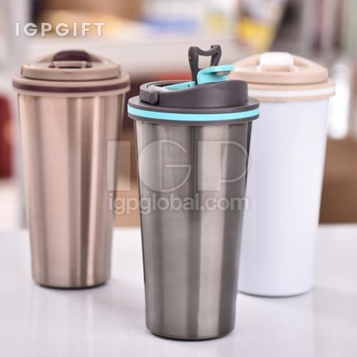 手提式彈跳蓋咖啡杯