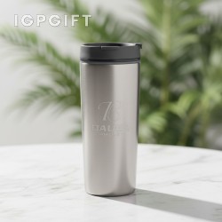 真空保溫杯 - 18 盎司 - 鑽石雕刻