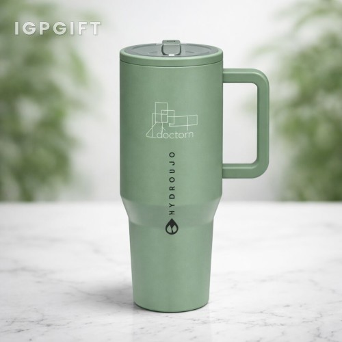旅行隨行保溫杯 - 32 oz - 激光雕刻版