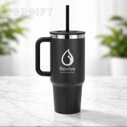 全能旅行保溫杯 (40 oz) - 激光雕刻版