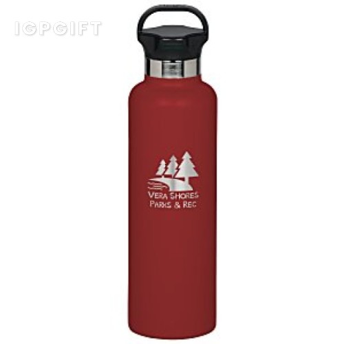 高端真空保溫水瓶 - 25 oz. - 激光雕刻版