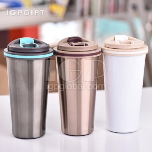手提式彈跳蓋咖啡杯