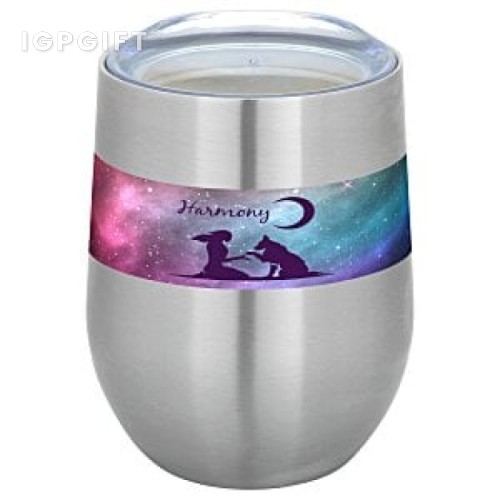 雙層真空保溫酒杯 - 12 oz 迷你型