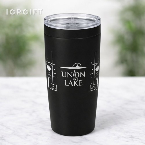 不銹鋼魚圖案保溫杯