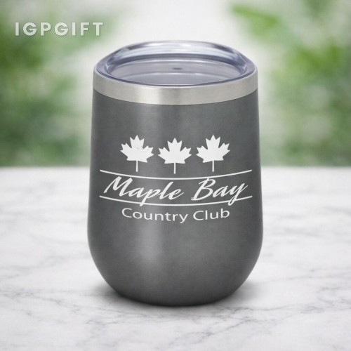 真空不銹鋼葡萄酒杯 - 12盎司