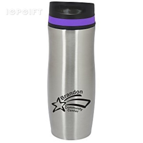 個性化波浪防漏保溫杯