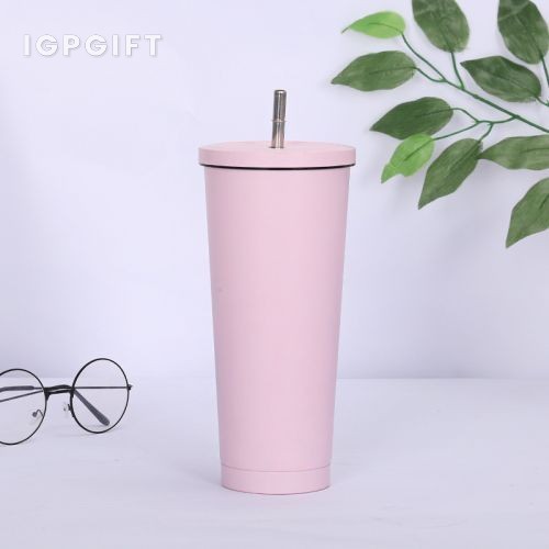 不鏽鋼吸管保溫杯