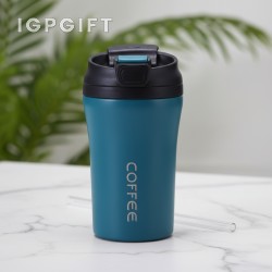 雙功能不銹鋼咖啡保溫杯