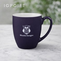 雙色陶瓷咖啡杯 - 16盎司