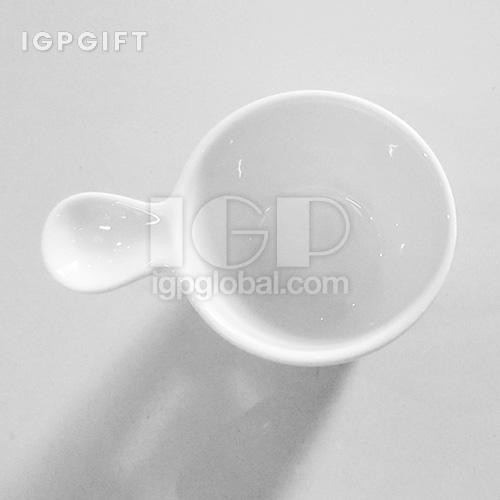 勺子形陶瓷杯
