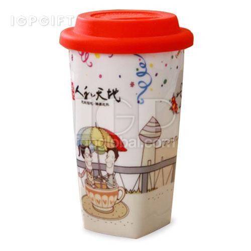 方底陶瓷杯