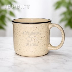 多彩陶瓷營火杯