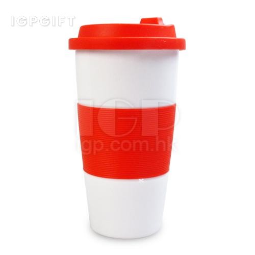 矽膠蓋防燙陶瓷杯