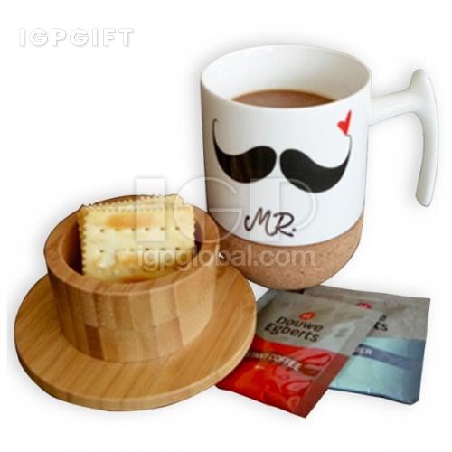 軟木底陶瓷杯套裝