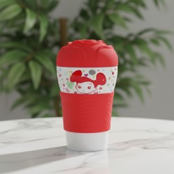 玫瑰花陶瓷杯