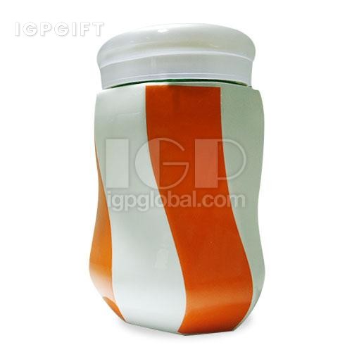 條紋陶瓷杯