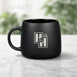 優雅咖啡杯 - 13 oz. - 激光印刷