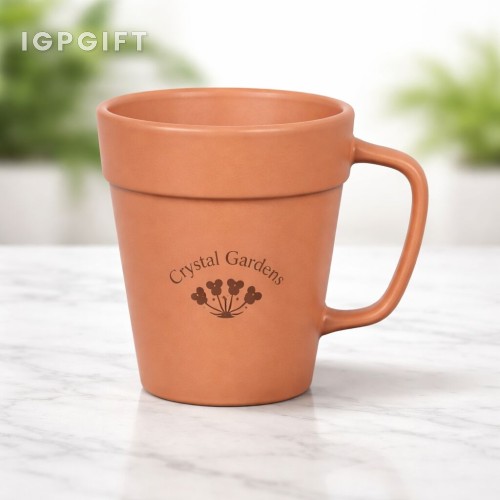花盆造型咖啡杯