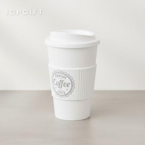握柄雙層保溫杯