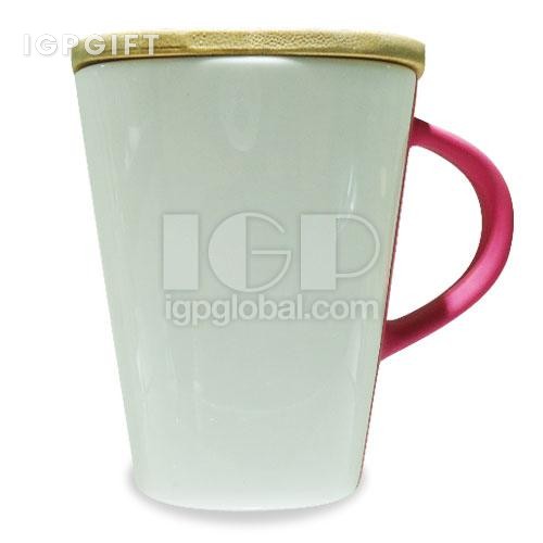 木蓋陶瓷杯