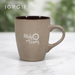 藝術陶瓷咖啡杯 - 11盎司