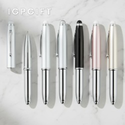 三合一金屬筆-銀色