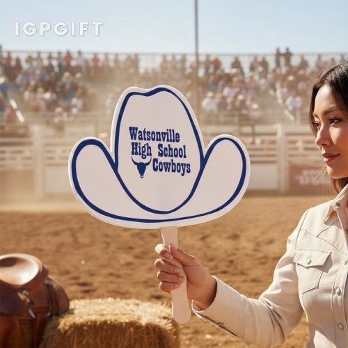 牛仔帽手扇