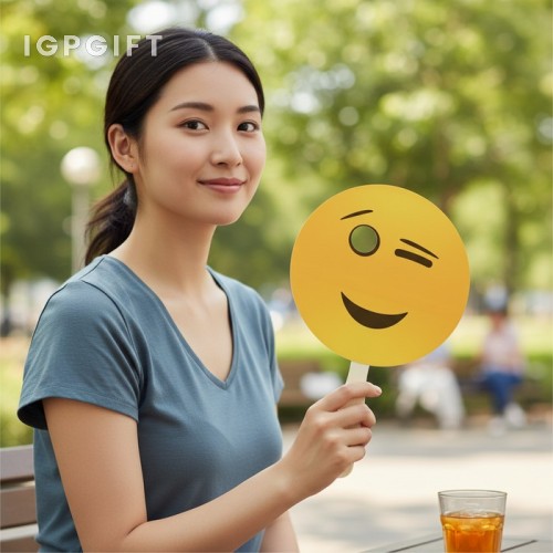表情扇 - 眨眼版