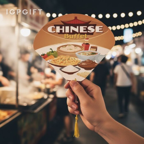 海洋貝殼流蘇手扇