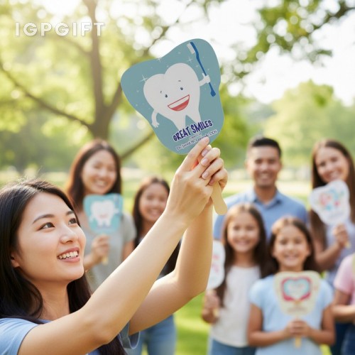 全彩手持扇 - 總人數擊掌專用