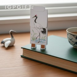 動物主題磁性書籤 - 鶴