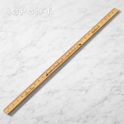 清漆木製尺