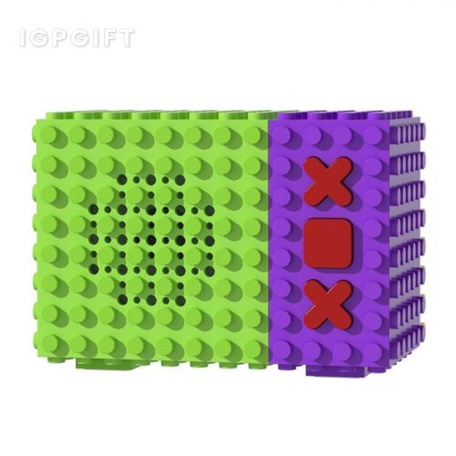 可DIY趣味LEGO藍芽喇叭