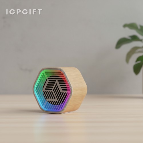 環保藍牙音箱帶LED燈