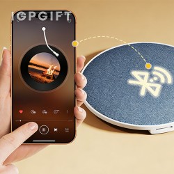超薄迷你枕下藍牙音碟