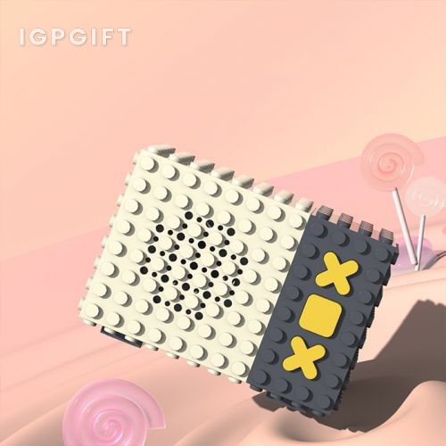 可DIY趣味LEGO藍芽喇叭