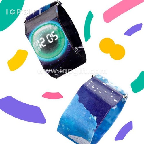 防水紙手錶