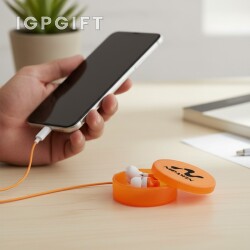 彩色便攜式USB-C耳機組合