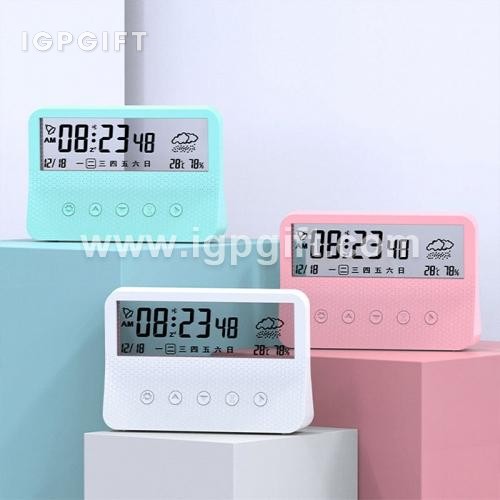 LED夜光數字鬧鐘