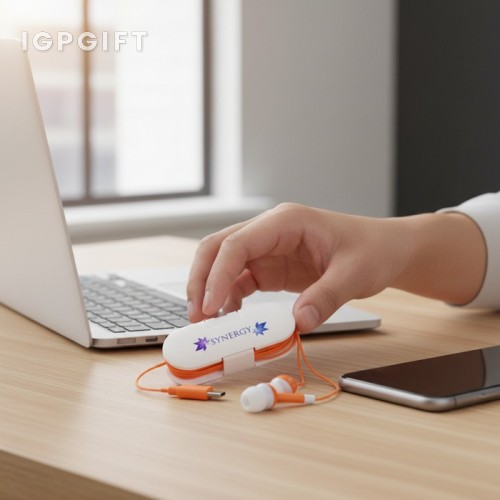 USB-C耳機收納器