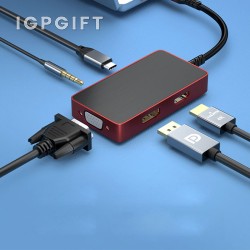 五合一USB集線器