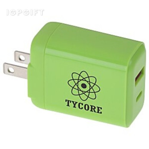 雙端口壁式充電器