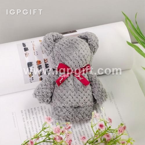 創意小熊毛巾禮品