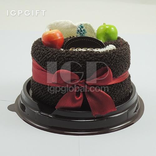 生日蛋糕壓縮毛巾