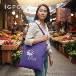 便攜型彩色棉布手提袋